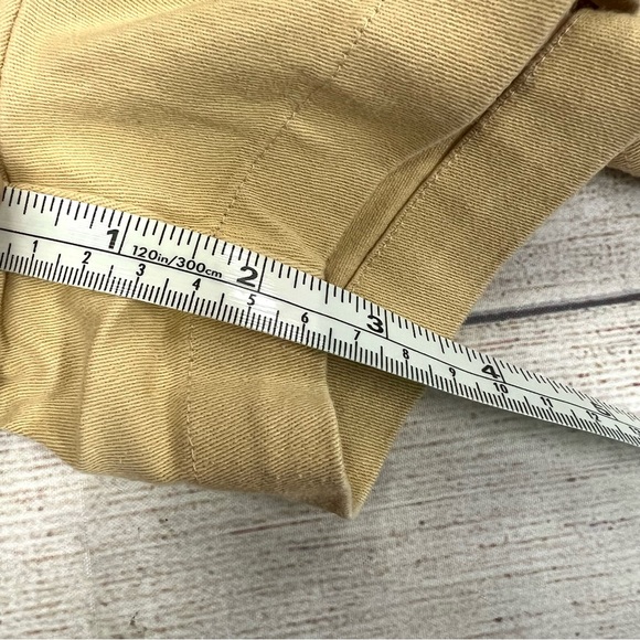 Vintage Esprit Yellow High Waisted Stretchy Shorts Size 3/4 - Picture 10 of 10